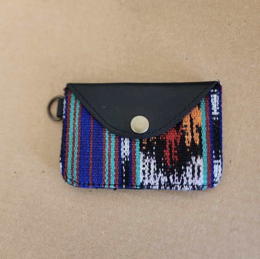 Nena & Co Card Wallet Artisan Collection Umber Slate Leather